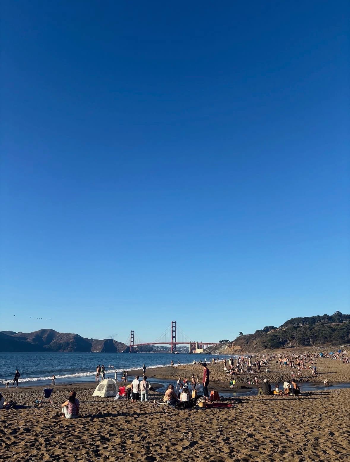Baker Beach in San Francisco, CA